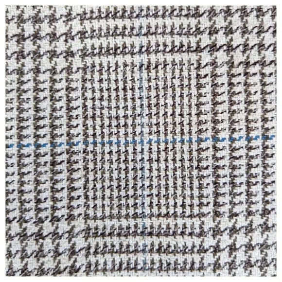 HART SCHAFFNER MARX Plaid Sport Coat Blazer Size 42 Silk Blend  Two Button - Picture 4 of 10